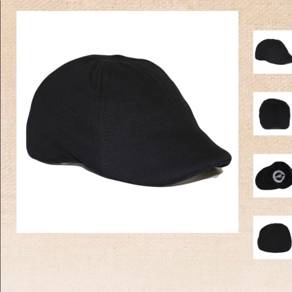 The Scrapper Scally Cap Hat Black